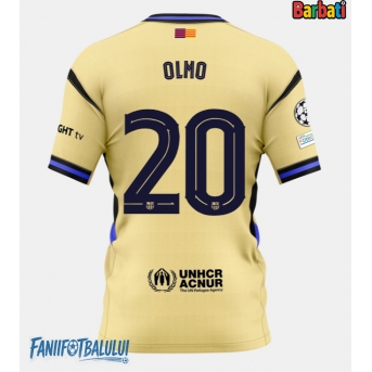 Barcelona Dani Olmo #20 Tricou Fotbal Replică 2025-26 Barbati Deplasare